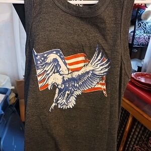 Modern Lux Charcoal Graphic Tank